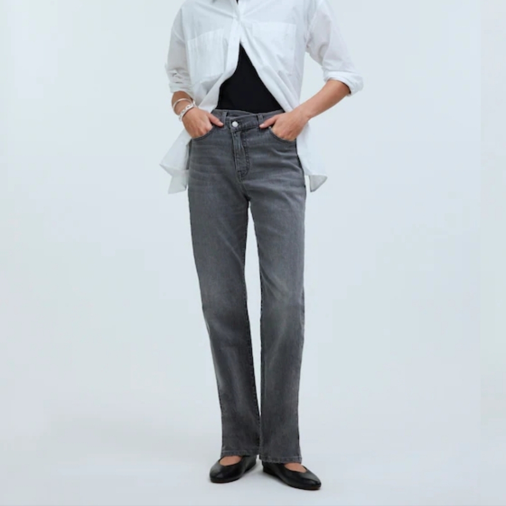 Madewell 90s Straight Jean in Burwick Wash: Cross-Tab Edition - Picture 2 of 11